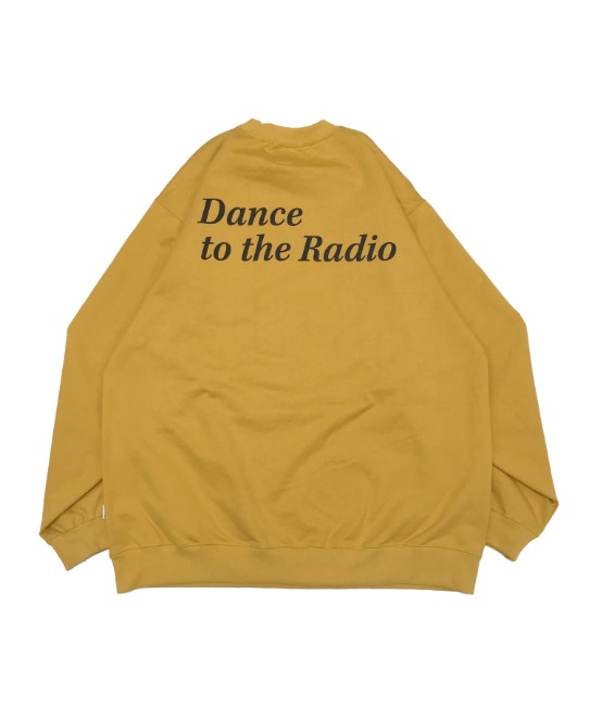 DANCE TO THE RADIO SWEATSHIRT(YELLOW)